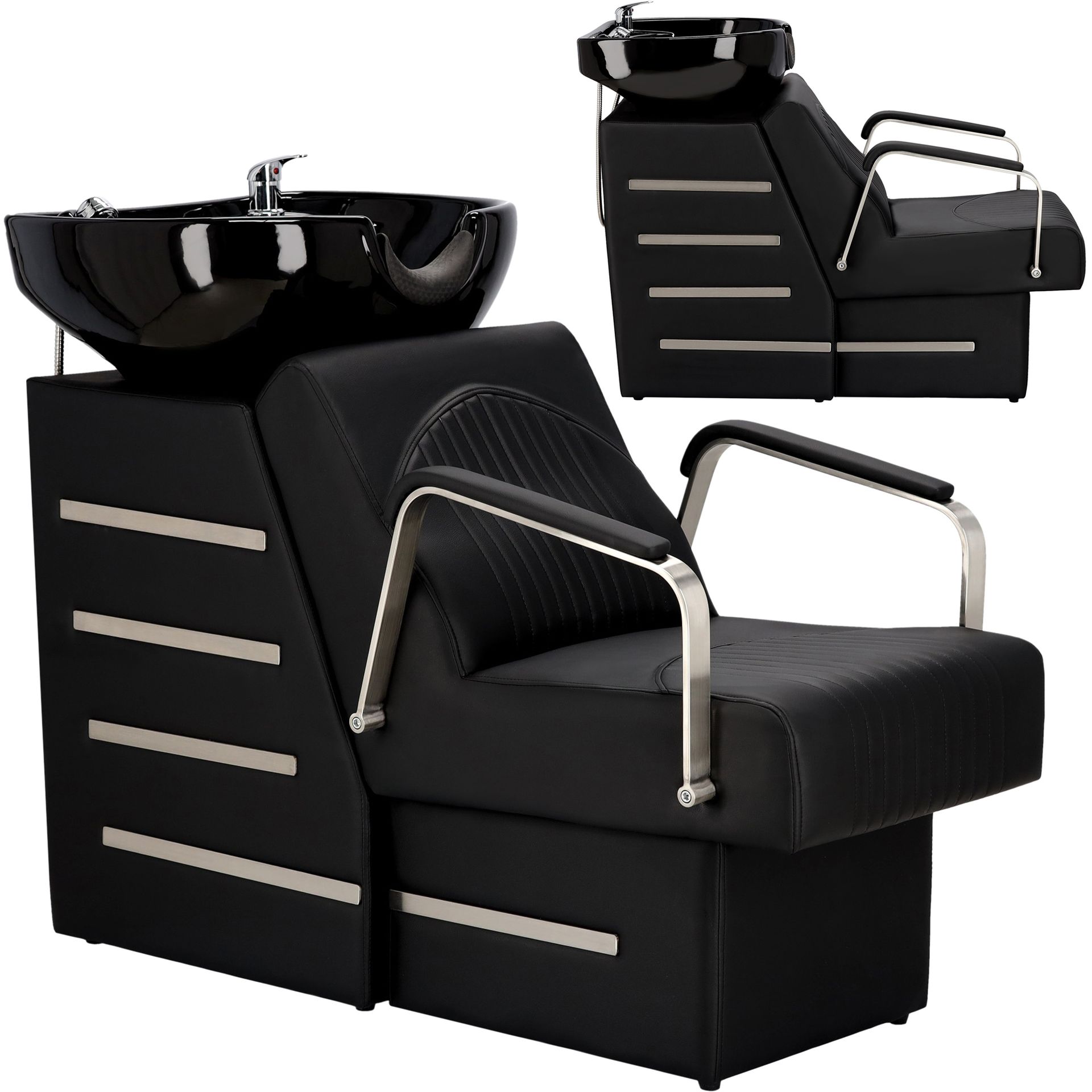 Myjnia myjka fryzjerska barberska Mira do salonu fryzjerskiego barberskiego ceramiczna misa armatura bateria słuchawka