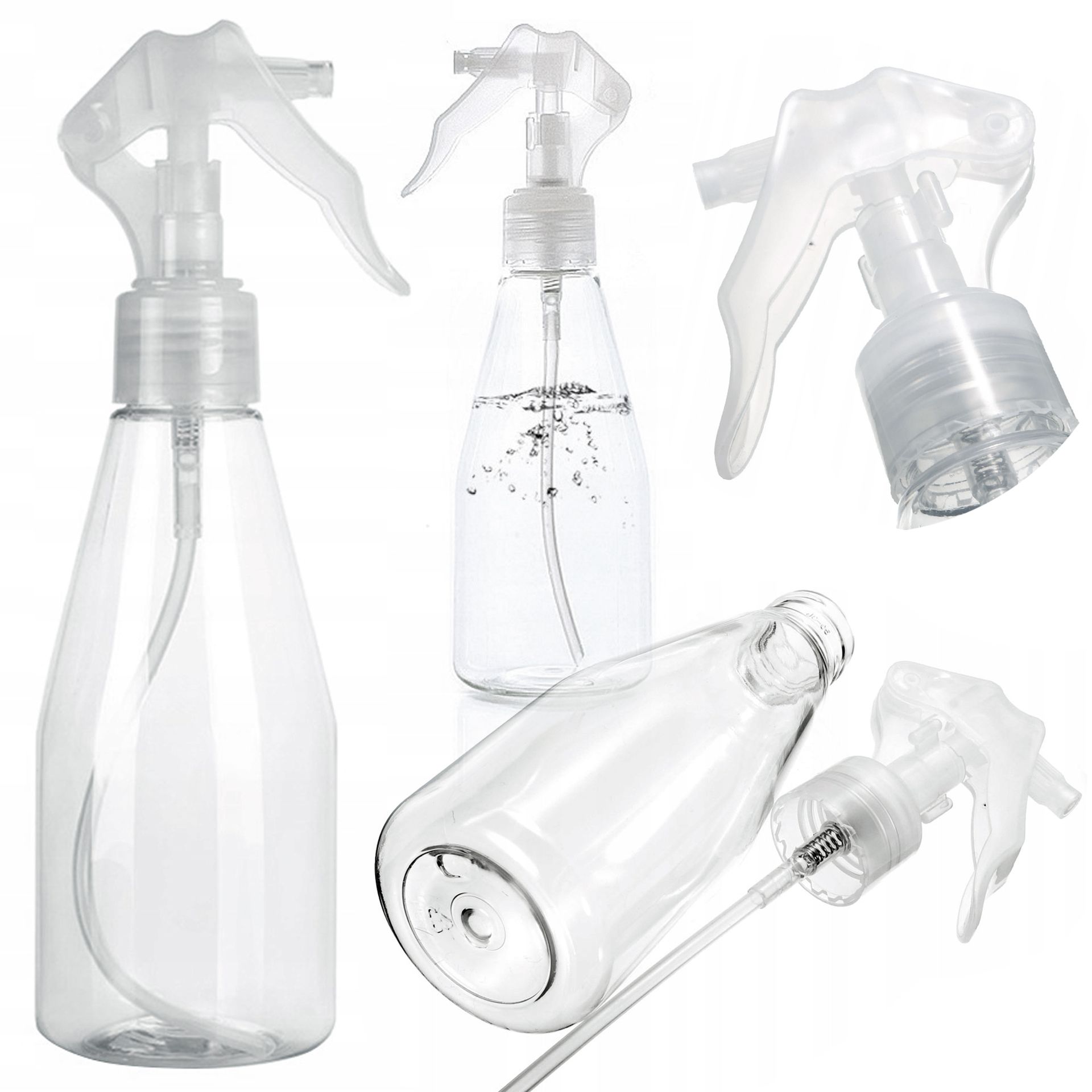 Rozpylacz spryskiwacz fryzjerski do wody atomizer do salonu fryzjerskiego 200 ml ROZ-20-TRANS