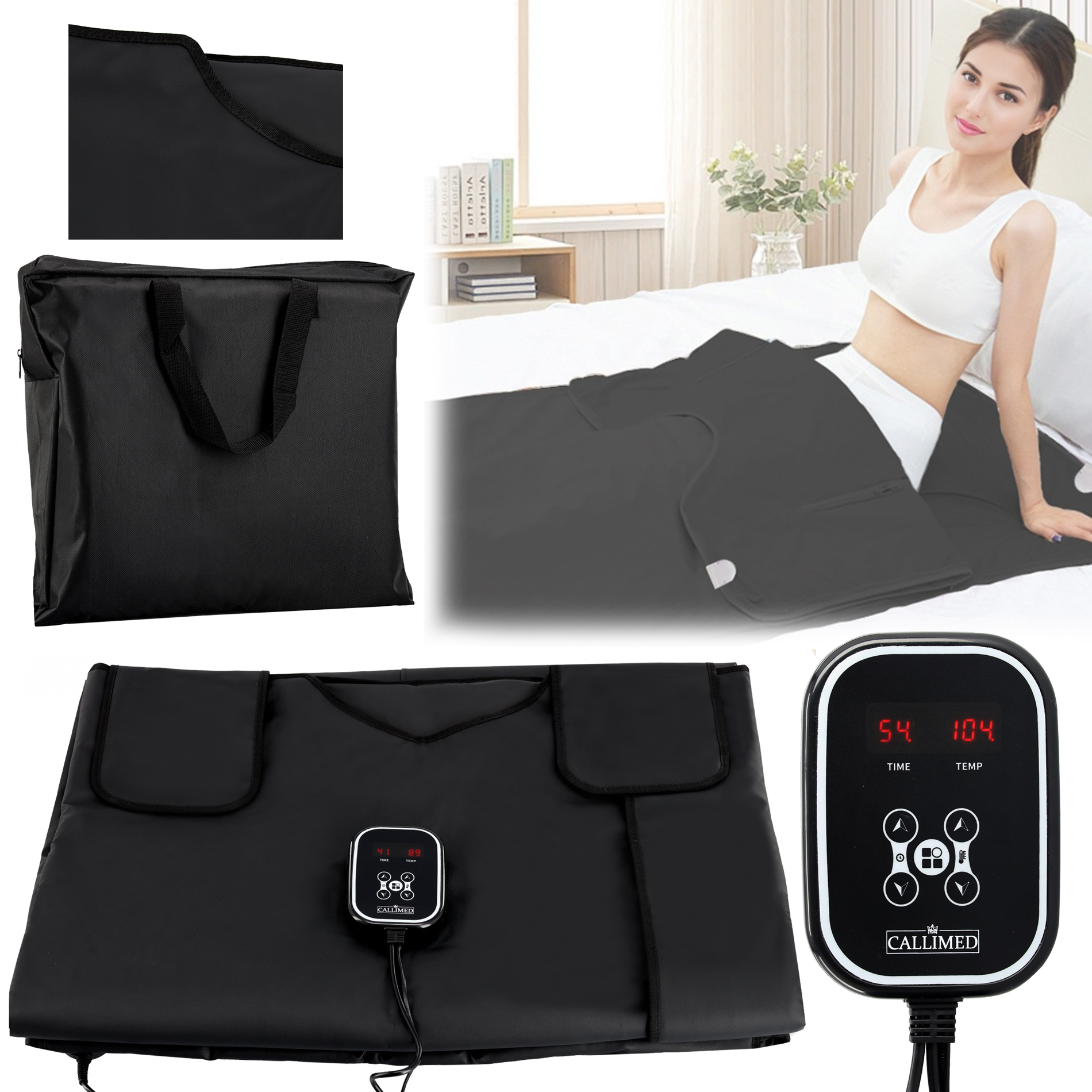 Sauna koc infrared do intensywnego modelowania sylwetki wyszczuplający
