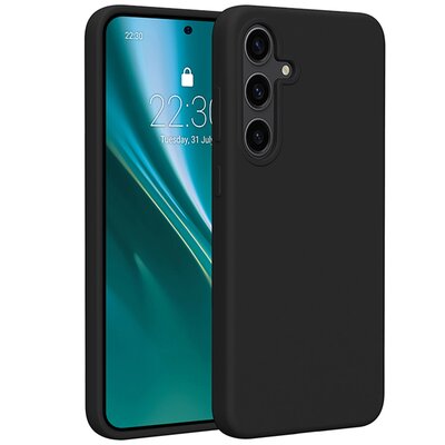 Etui ETTERI Silicone Case do Samsung Galaxy S25 Czarny