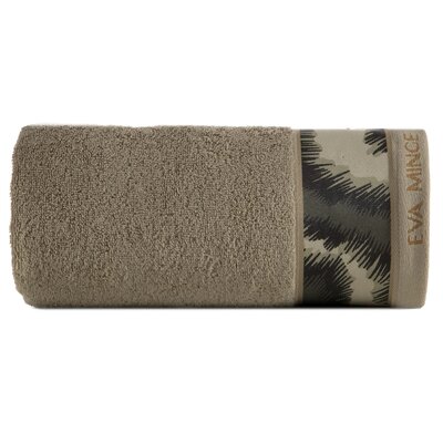 Ręcznik Eva (24) 50 x 90 cm Ciemnobeżowy