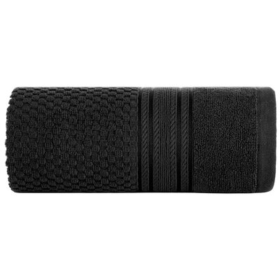 Ręcznik Davos (12) 30 x 50 cm Czarny
