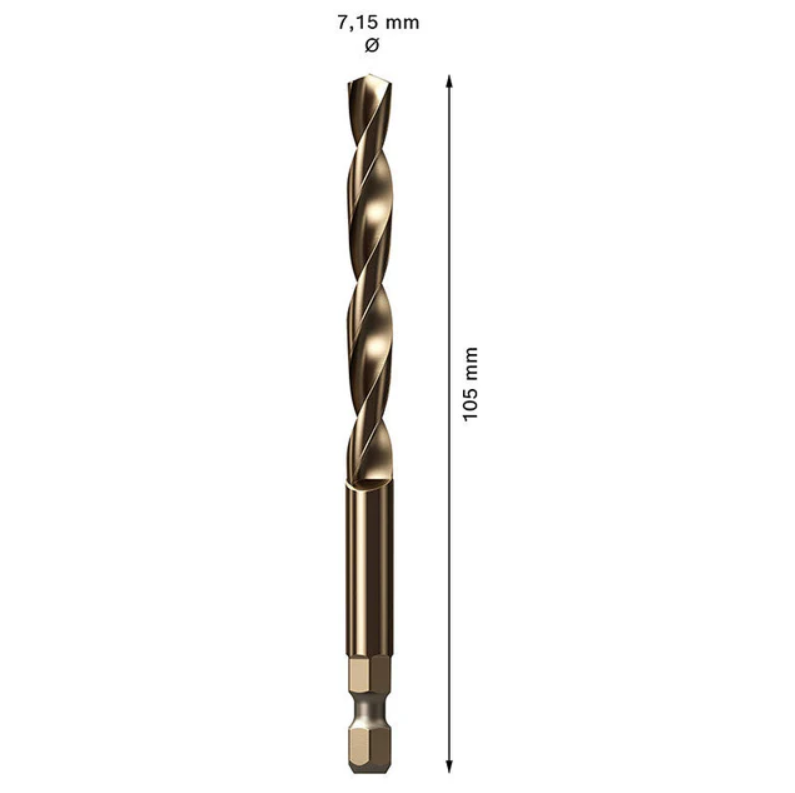 Wiertło prowadzące 7.15 × 105 Bosch Expert 2608900530