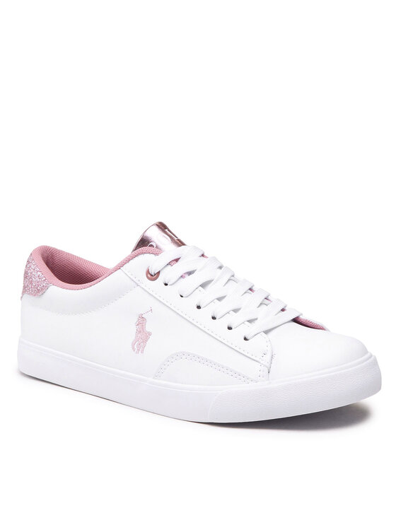 Polo Ralph Lauren Tenisówki Theron V RF104103 Biały