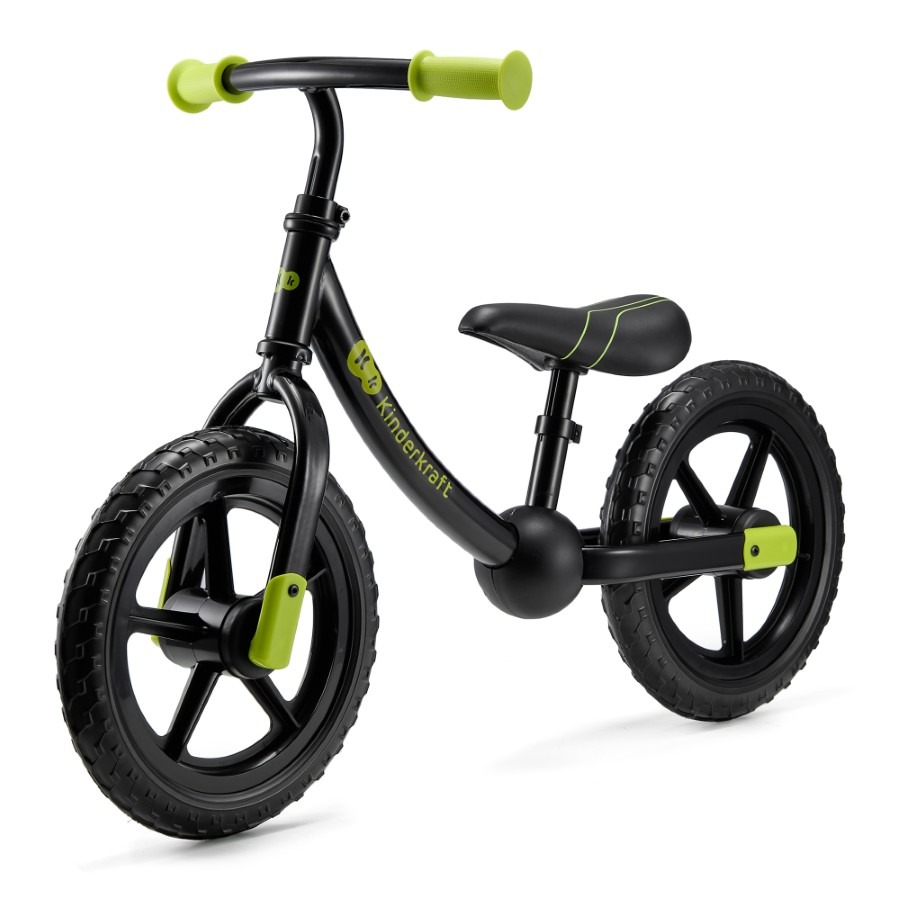 Kinderkraft, 2Way Next, rowerek biegowy, Black