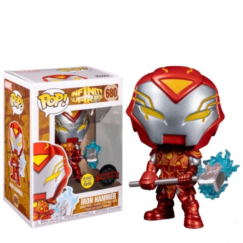 Zdjęcia - Figurka / zabawka transformująca Funko Pop! Infinity Warps Iron Hammer 680 Glow Se 