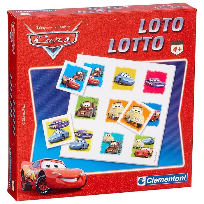 CLEMENTONI 12588 Gra LOTTO Cars NOWOŚĆ