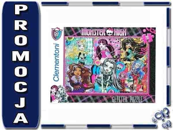 CLEMENTONI 29684 Puzzle 200el. MONSTER HIGH