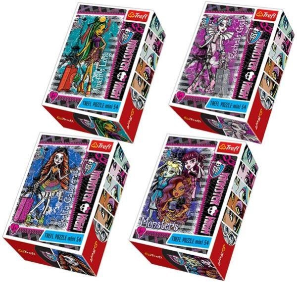 TREFL 54001 MONSTER HIGH 54 ELEMENTY PROMOCJA