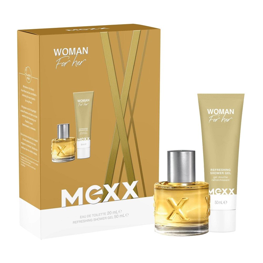 SET MEXX Woman EDT spray 20ml + SHOWER GEL 50ml