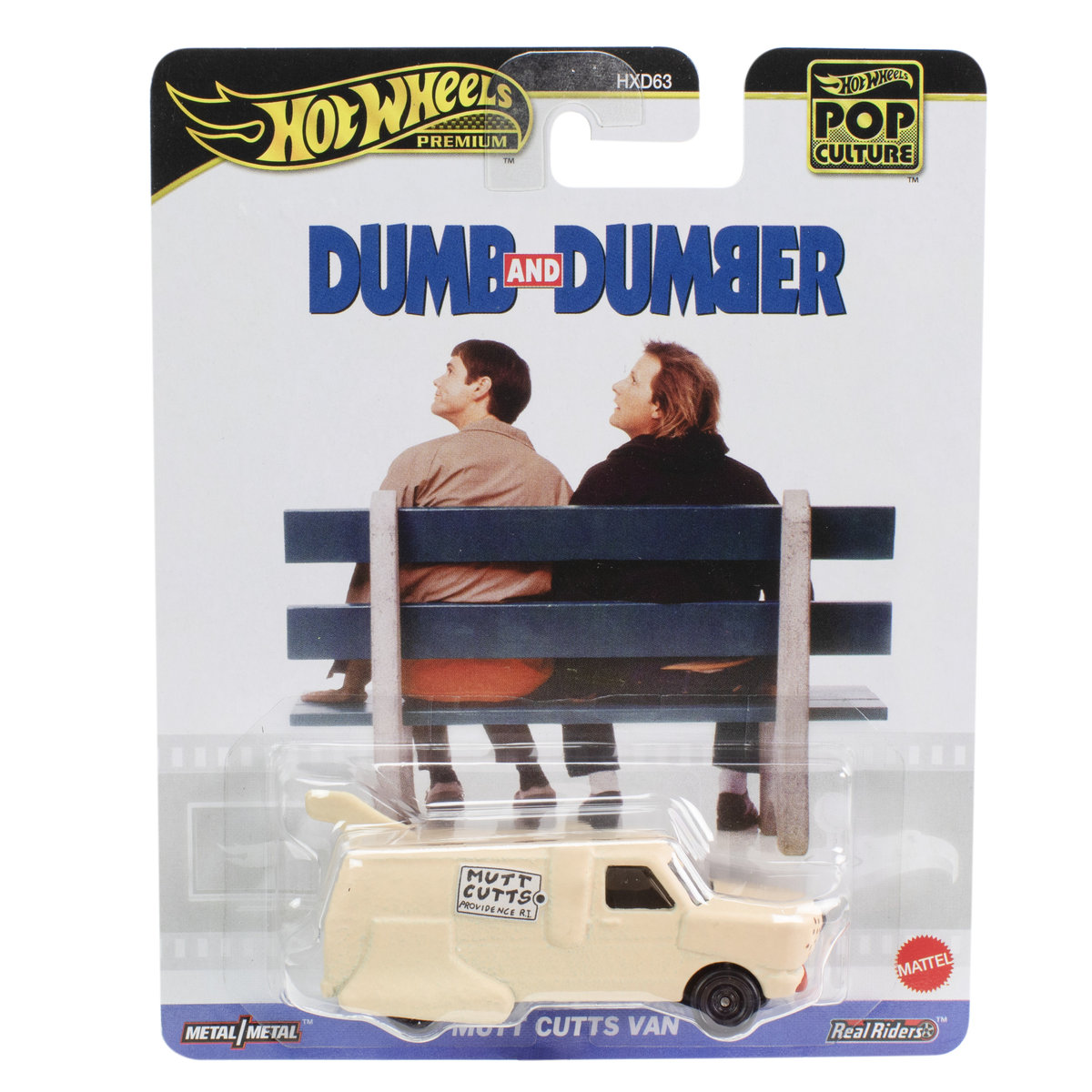 Hot Wheels, Premium Popkultura DUMB AND DUMBER Mutt Cutts Van, JBL80/HXD63