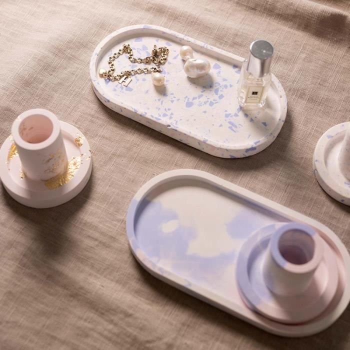 Zestaw form żywicznych - Świeczniki i Tace