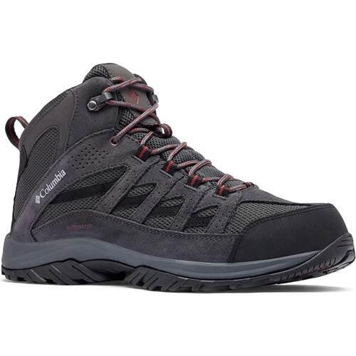 Buty trekkingowe męskie Columbia Crestwood Mid Waterproof 2100641089 47 (14US) Ciemnoszare (195981558616)