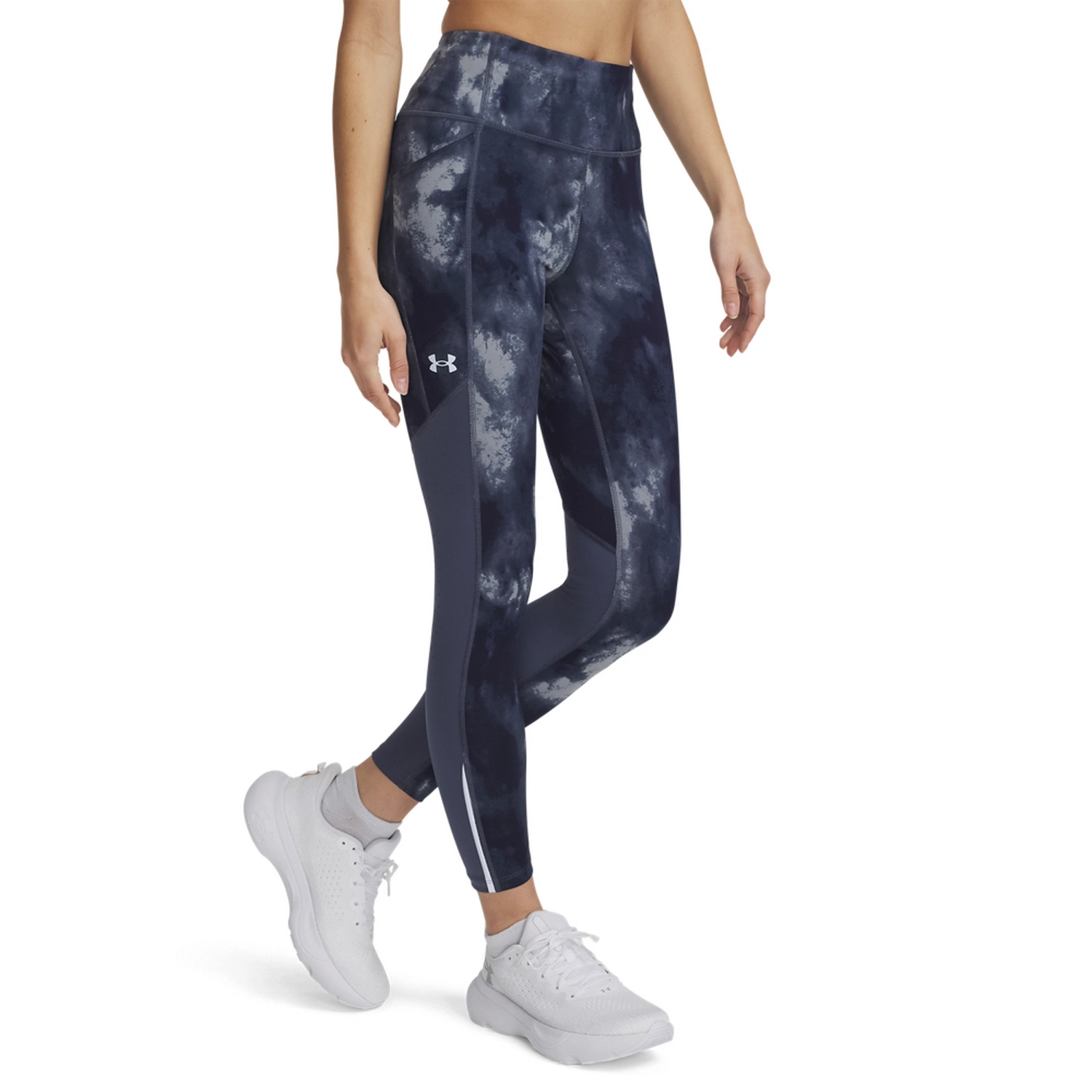 Legginsy damskie Under Armour Launch Ankle Print Tights