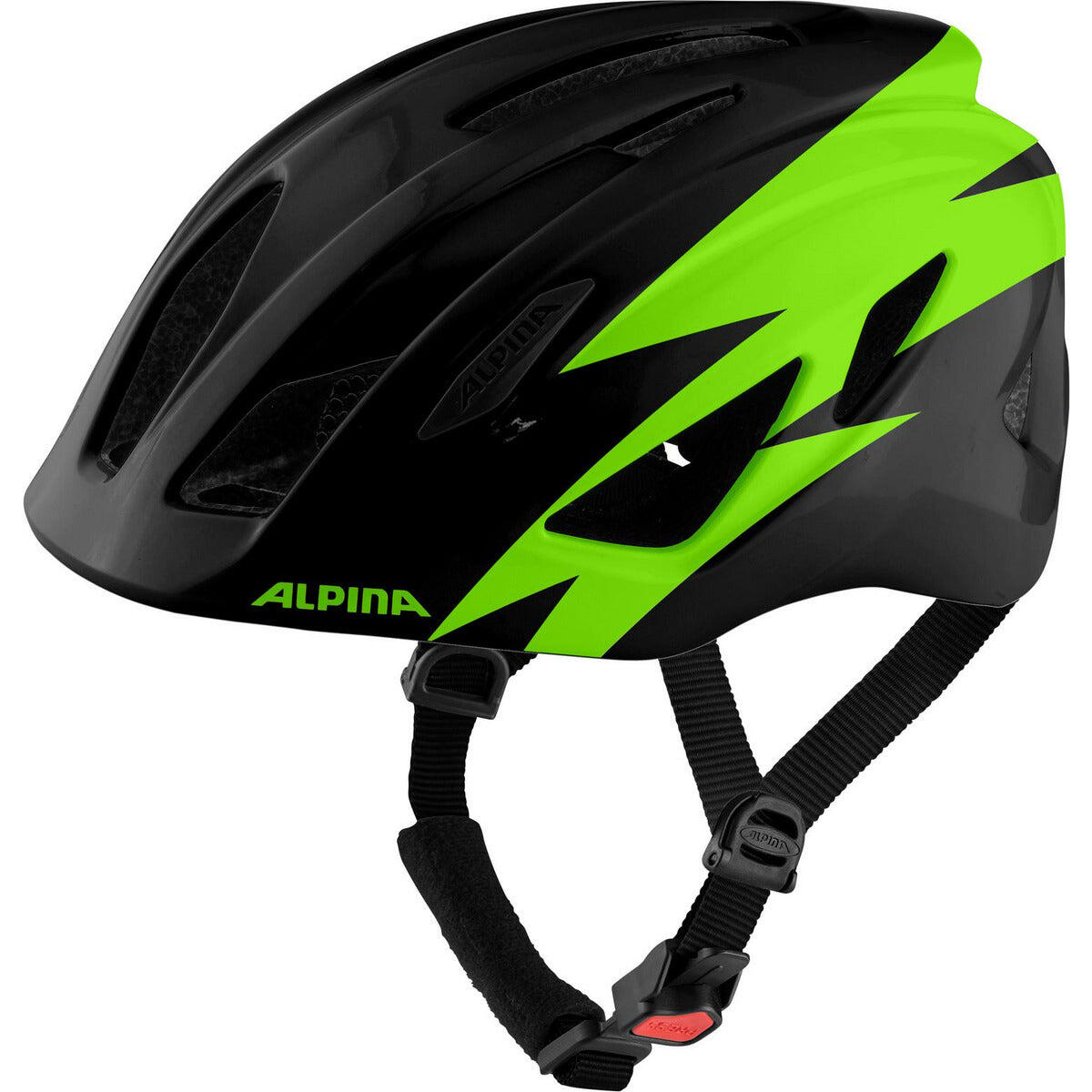 Alpina, kask rowerowy, Pico Neon-Green Blue Gloss, r. 50-55