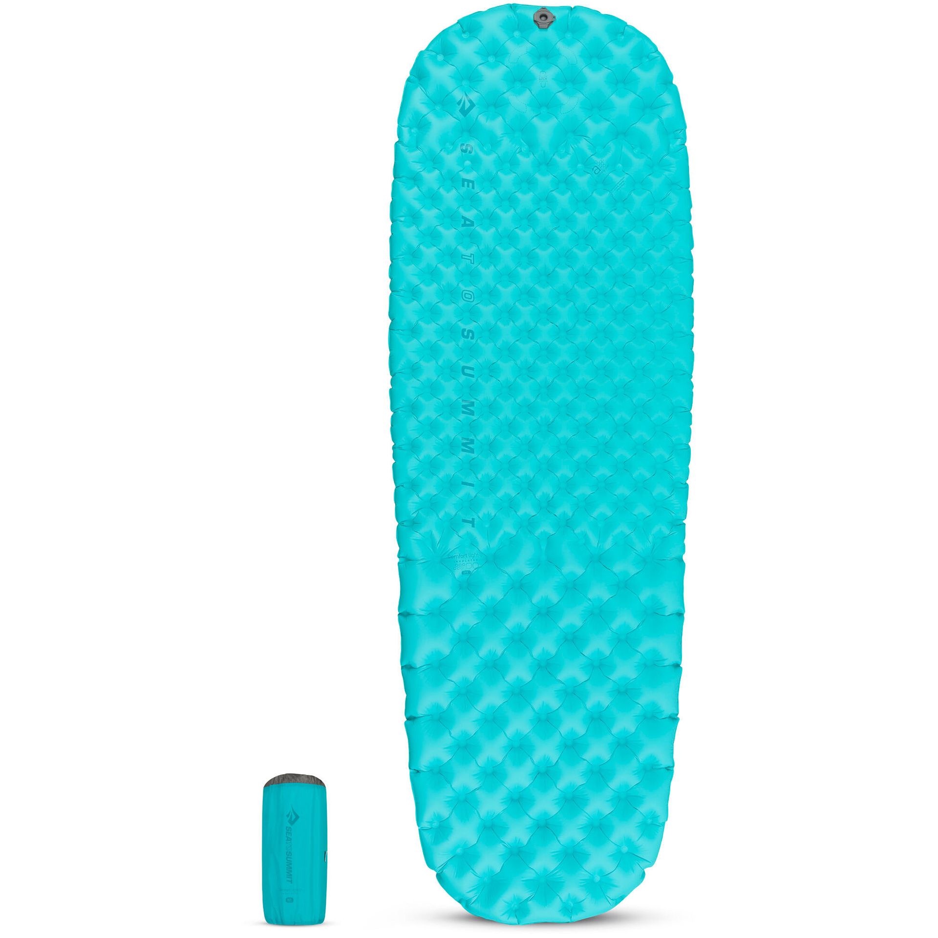 SEA TO SUMMIT Comfort Light Dmuchana mata termiczna Large Kobiety, carribean 2021