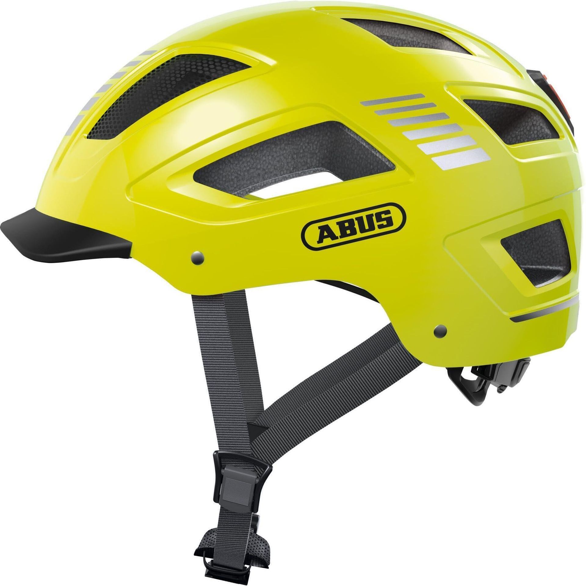Abus Hyban 2.0 Signal Kask, signal yellow M | 52-58cm 2021 Kaski miejskie i trekkingowe 86908
