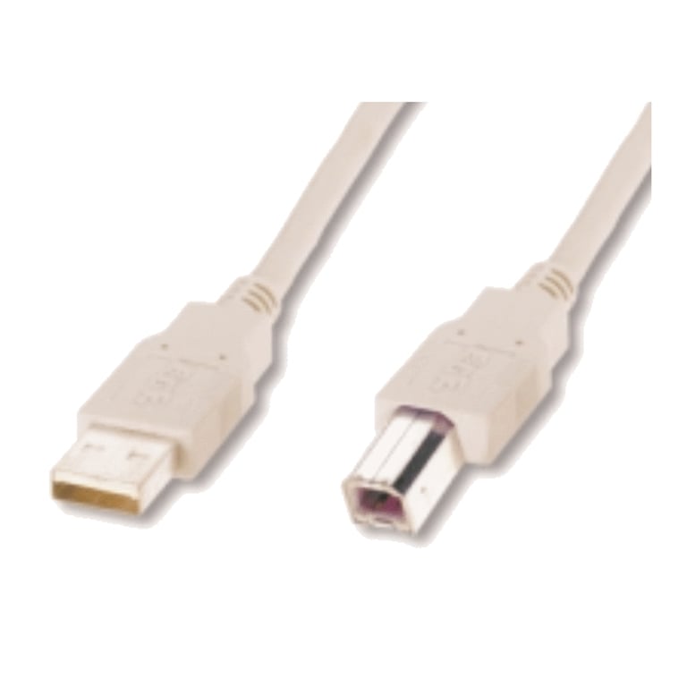 M-Cab 7001091 kabel USB 5 m USB 2.0 USB A USB B Szary