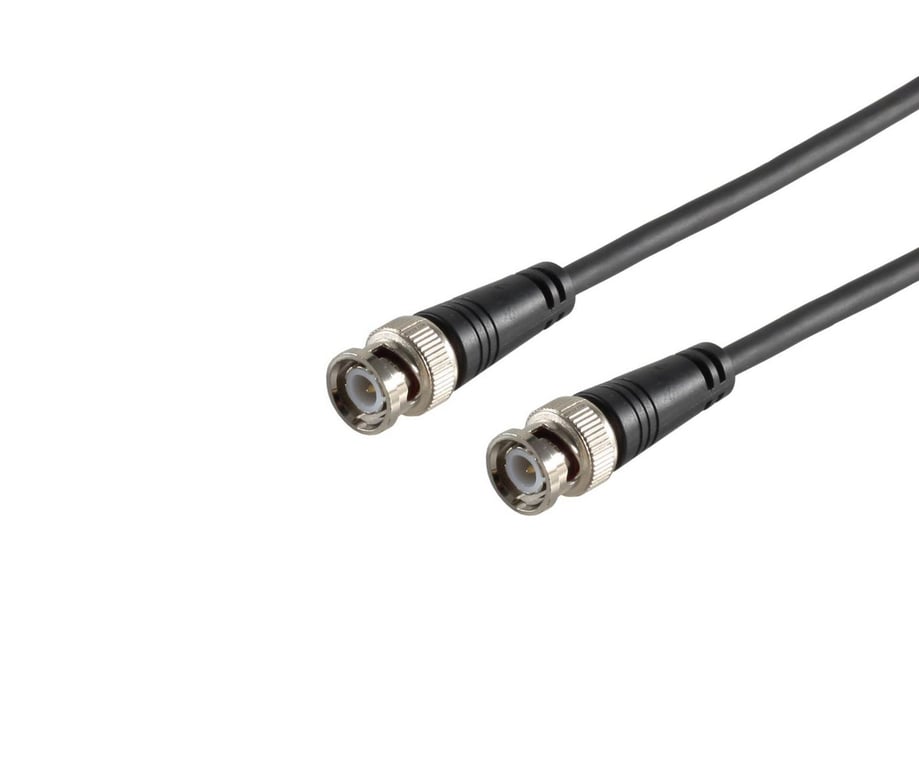 Microconnect MC-BNC-58-50-2000 kabel koncentryczny RG-58 20 m Czarny