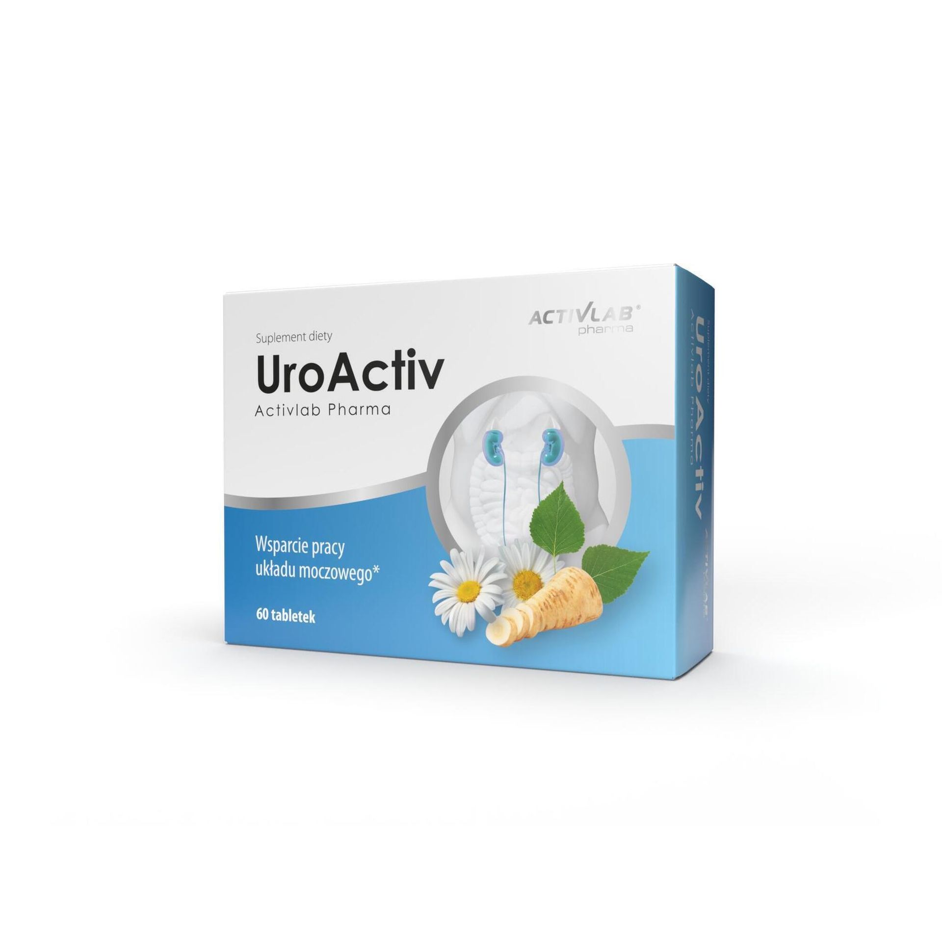 ActivLab, UroActiv, Układ moczowy żurawina, 60 tab.