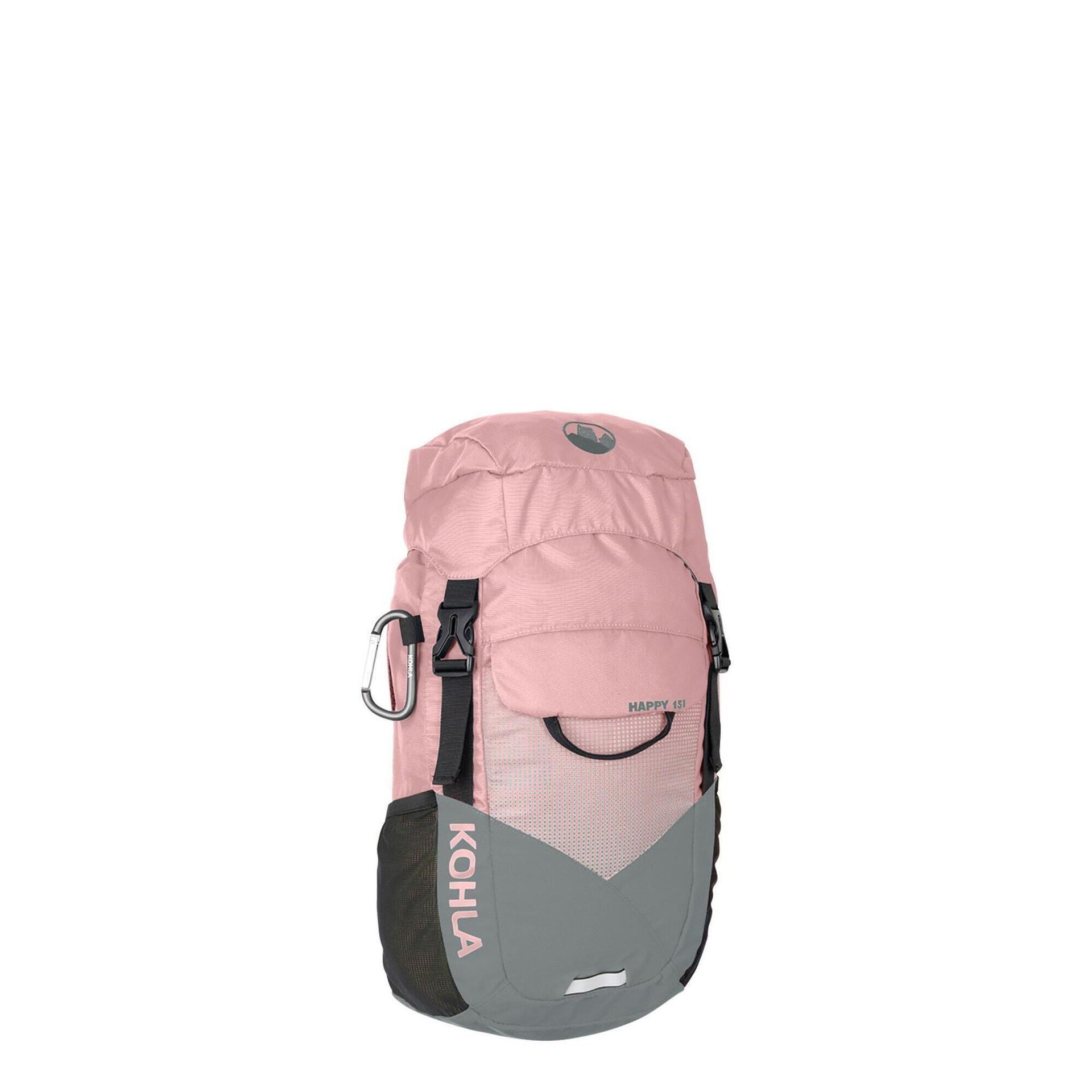 Plecak grski dziecicy Kohla Happy 15 l rowy (bleached mauve/stormy sea)