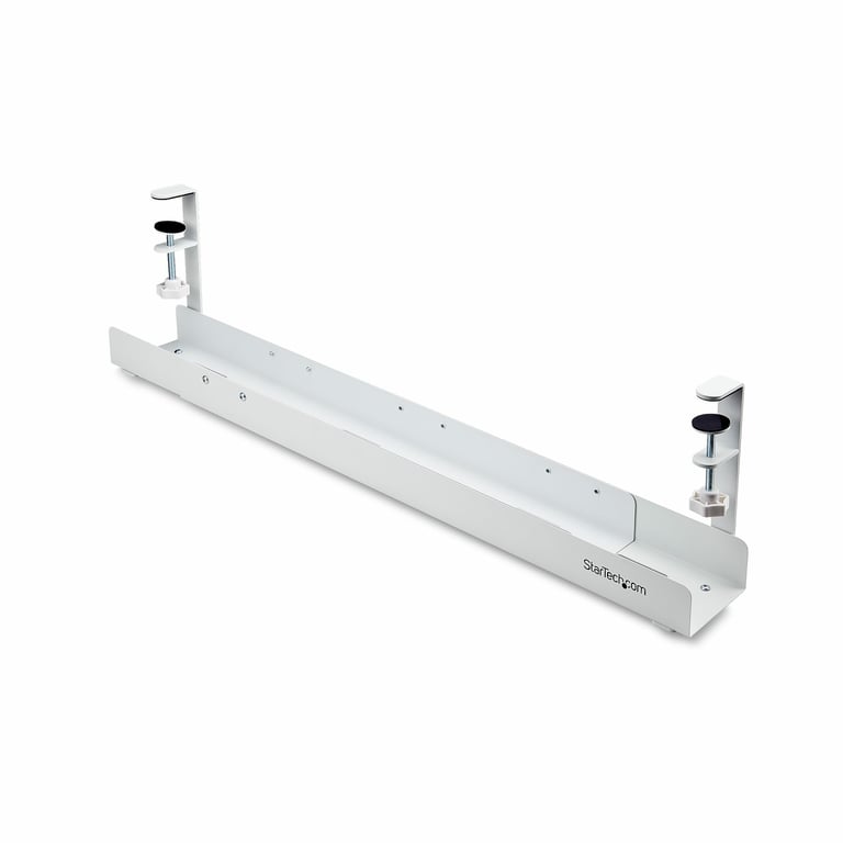 StarTech CALW-DESK-CABLE-TRAY organizator na kable Biurko Korytko kablowe Biały 1 szt.