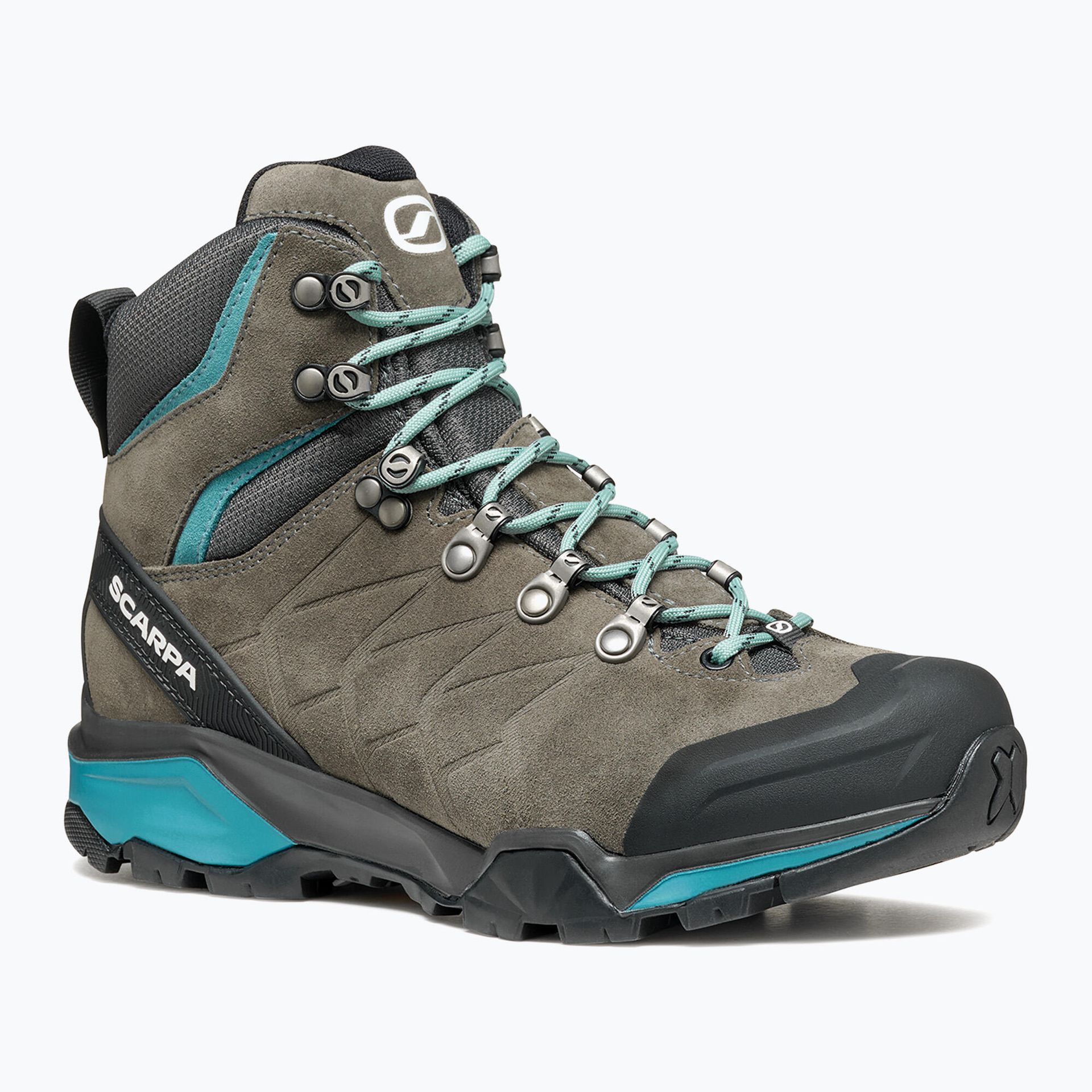 Buty trekkingowe damskie Scarpa ZG Trek GTX - titanium/icefall