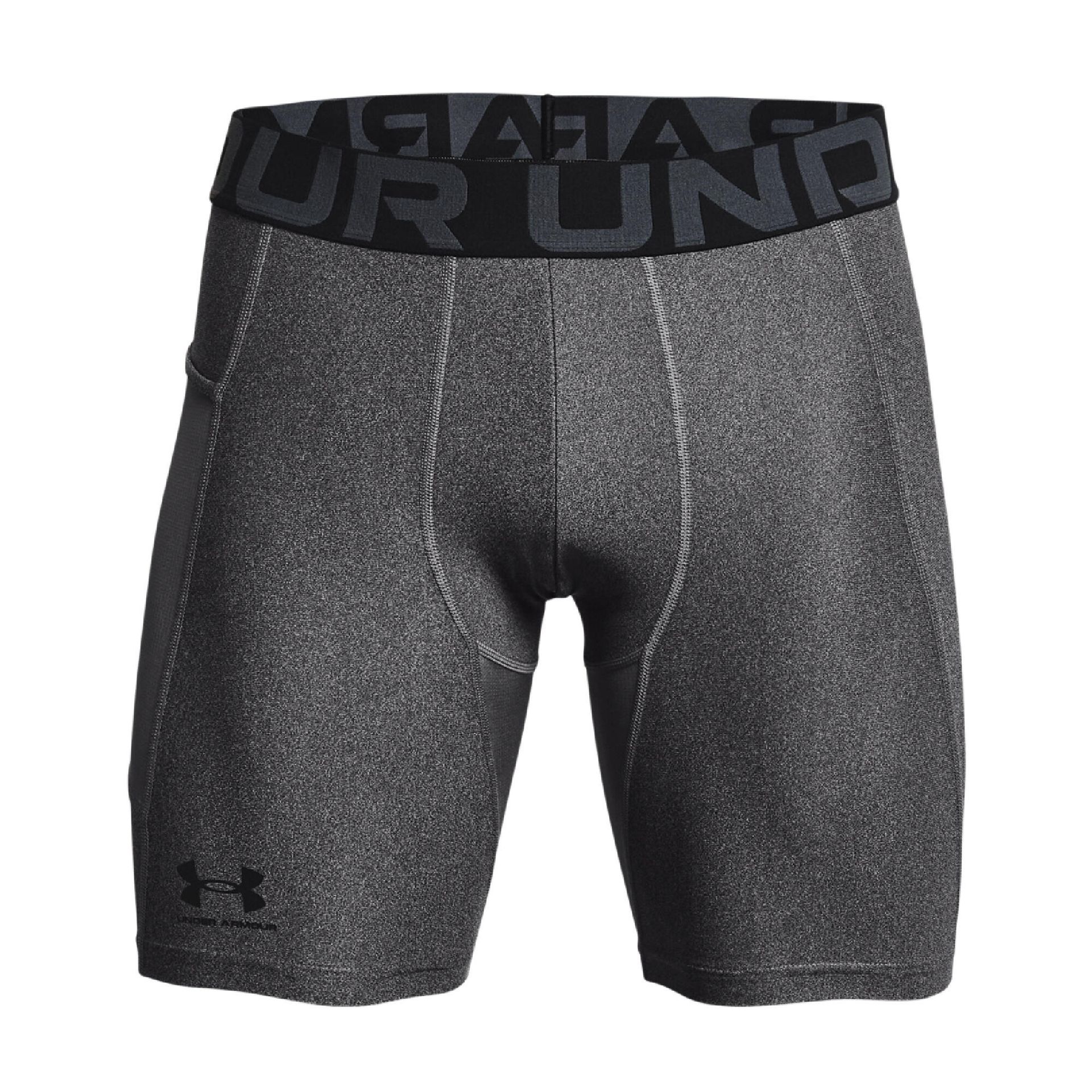 UA Men's HeatGear® Armour Compression Shorts Szary L