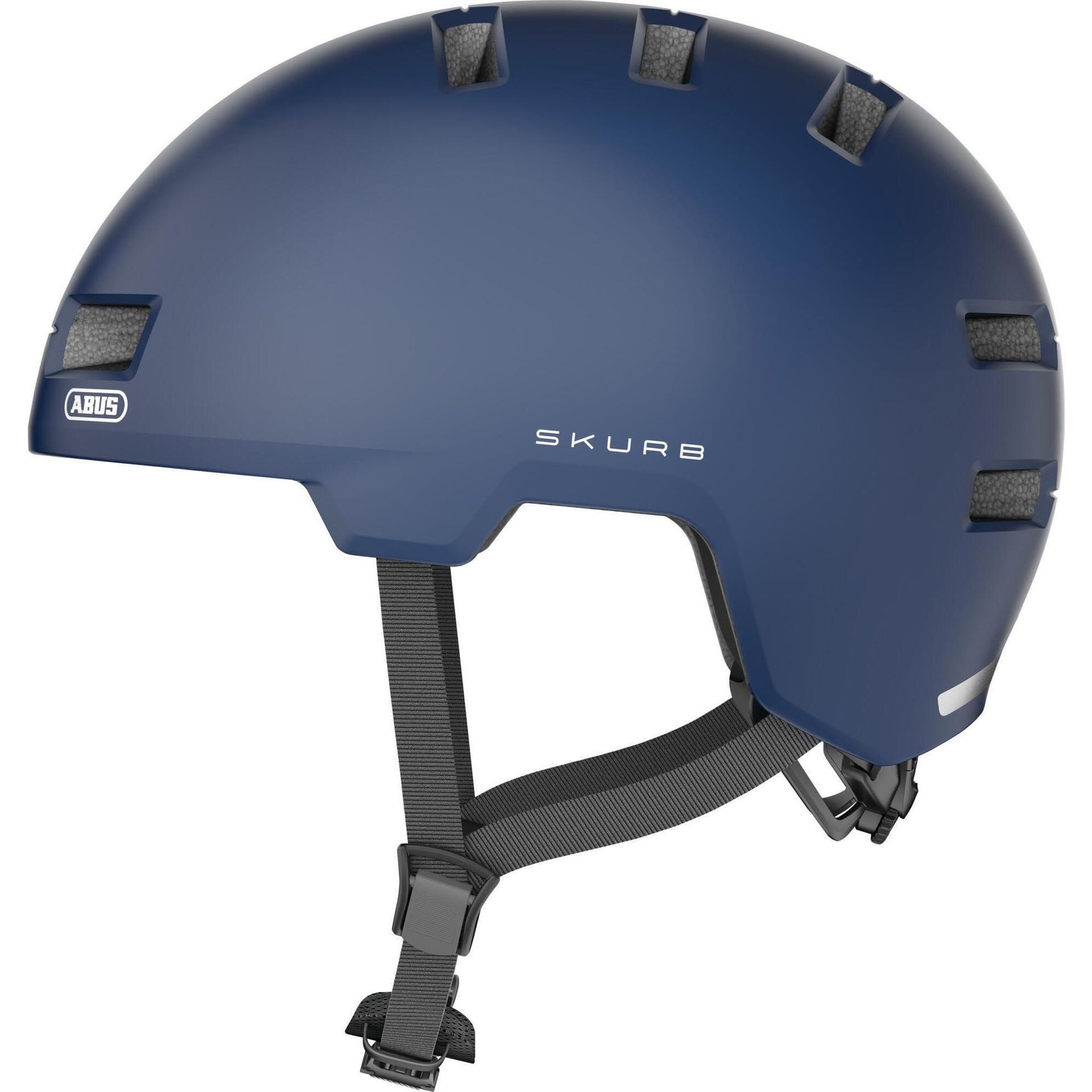 Abus Skurb Helmet, niebieski M | 55-59cm 2021 Kaski rowerowe 40377