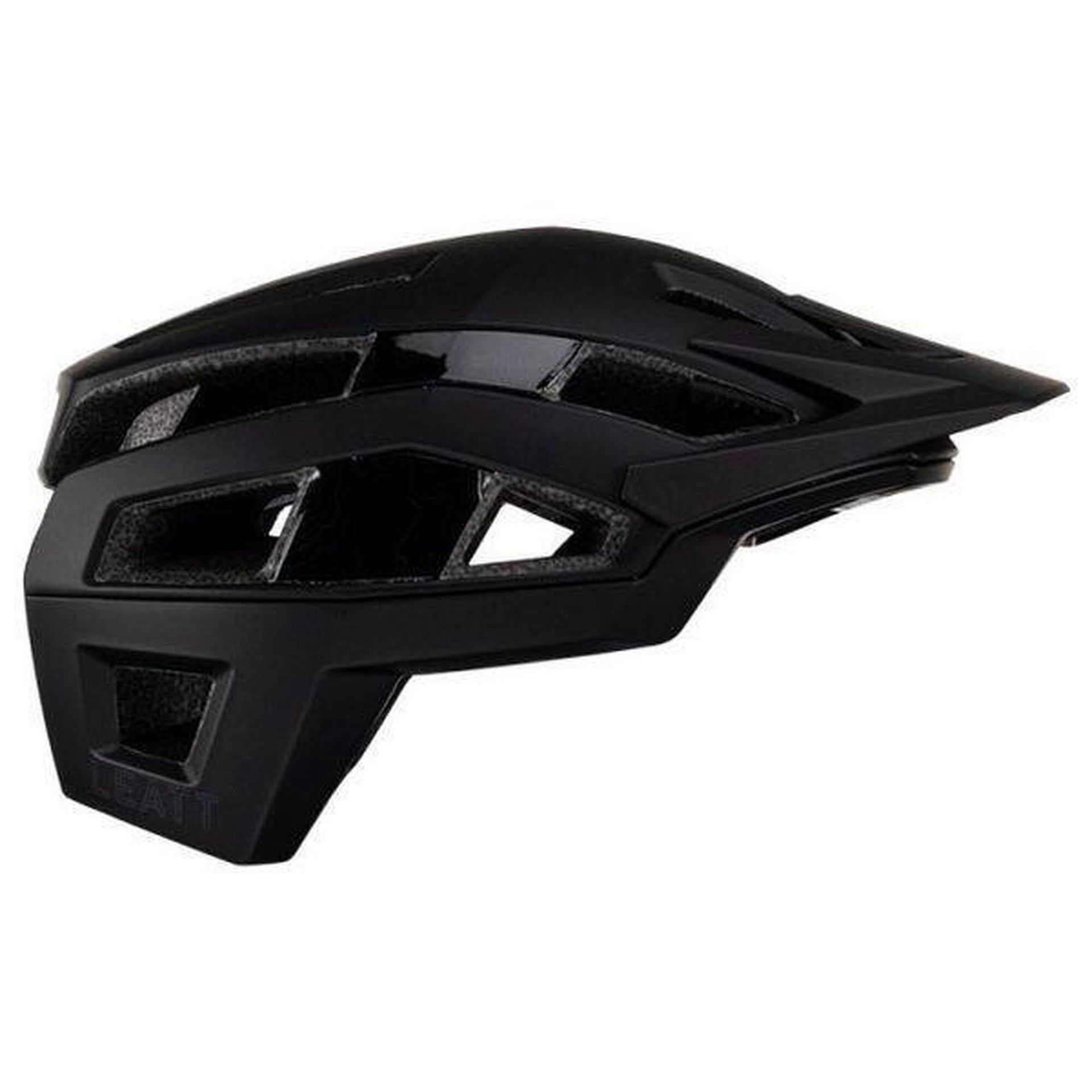 Leatt Kask Rowerowy Mtb Trail 3.0 V23 Helmet Stealth Kolor Czarny Rozmiar M