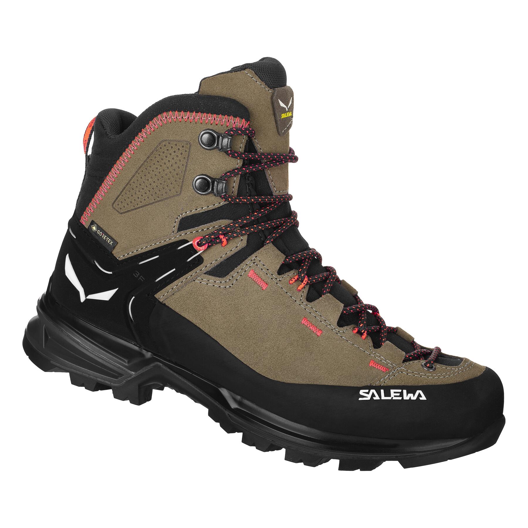 Buty trekkingowe damskie Salewa MTN Trainer 2 Mid GTX brązowe 00-0000061398