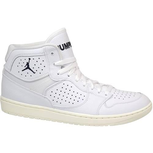 Buty męskie sportowe Skórzane Nike Jordan Access Białe AR3762 100 r. 44,5