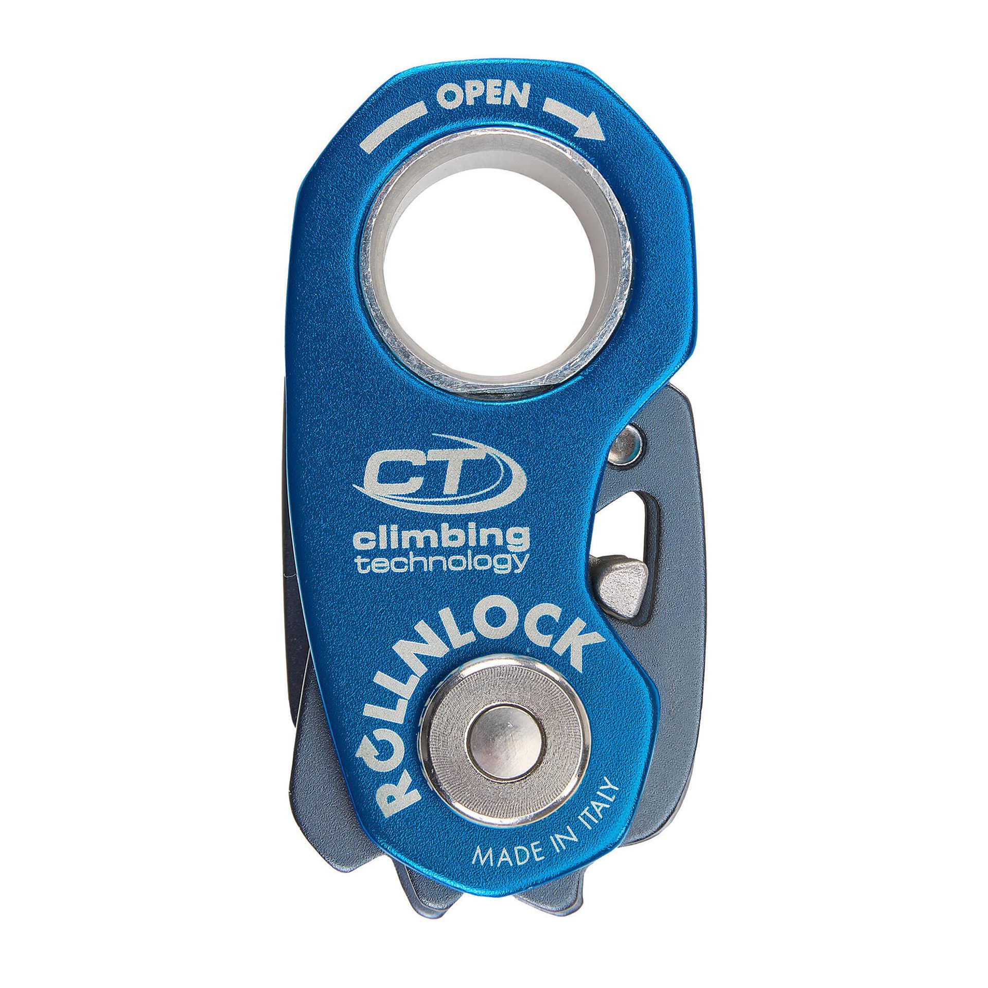 Bloczek wspinaczkowy Climbing Technology Rollnlock anthracite/blue