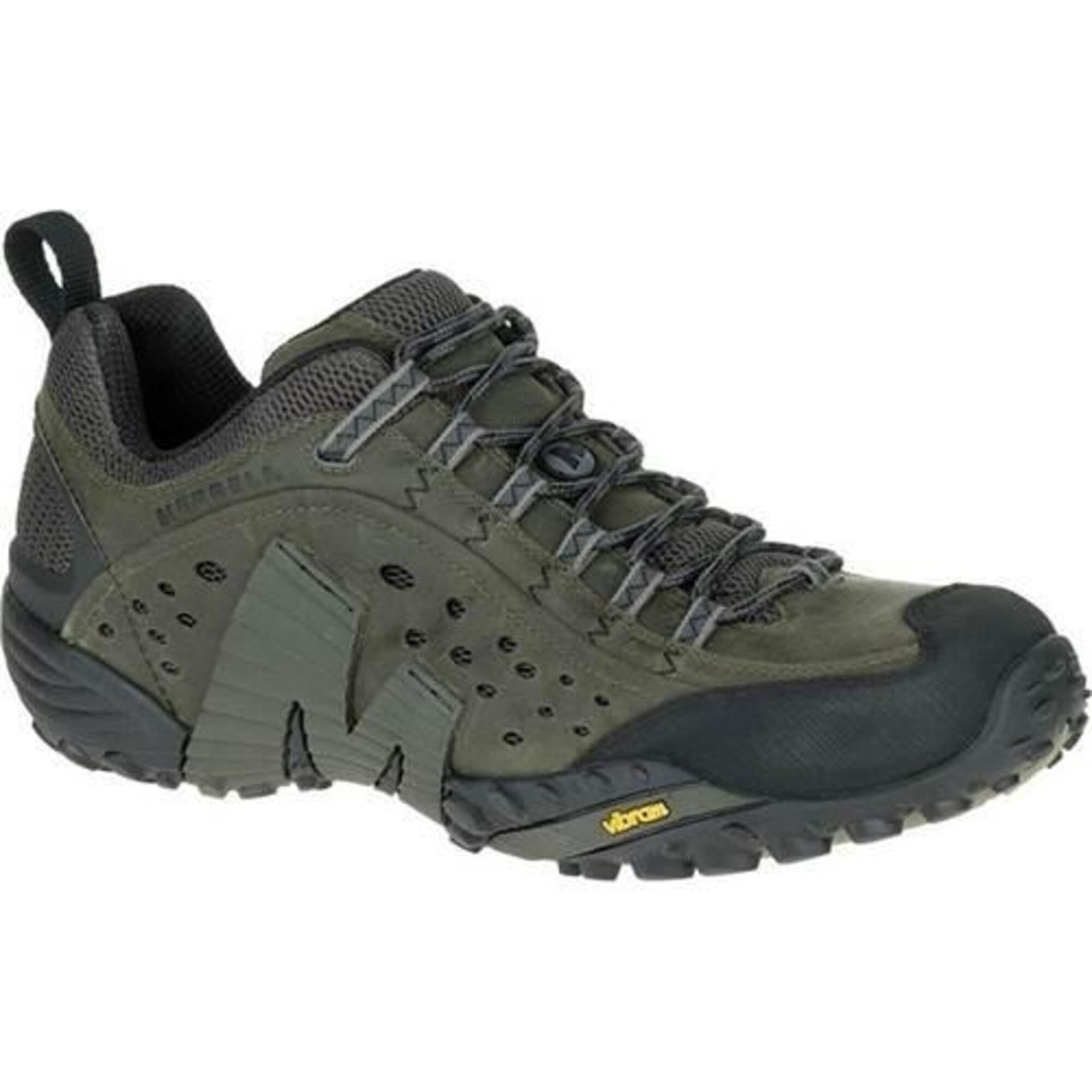 Merrell Męskie buty trekkingowe J5595_48, czarne, Castel Rock, EU