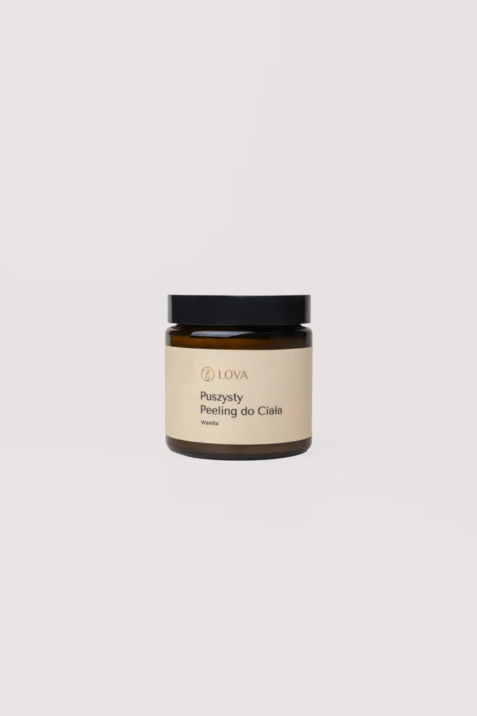 LOVA.CARE: Oczyszczający cukrowy Puszysty Peeling do Ciała 120 ml