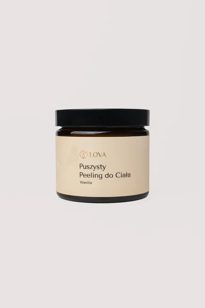 LOVA.CARE: Oczyszczający cukrowy Puszysty Peeling do Ciała 250 ml