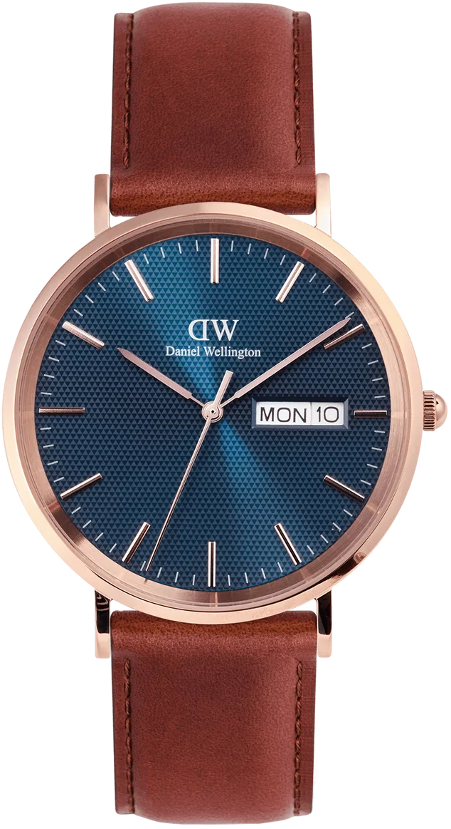Zegarek Daniel Wellington DW00100830 Classic Day Display St Mawes Rose Gold Arctic