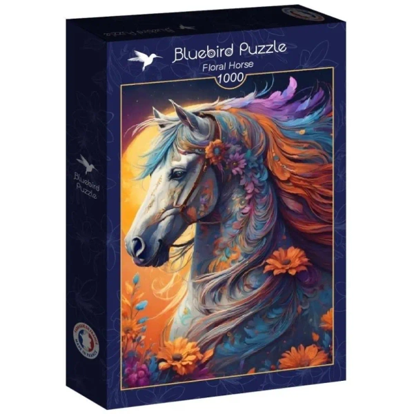 Puzzle Koń pełen kolorów - Bluebird Puzzle