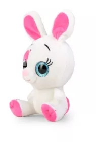 Maskotka królik biały 16cm