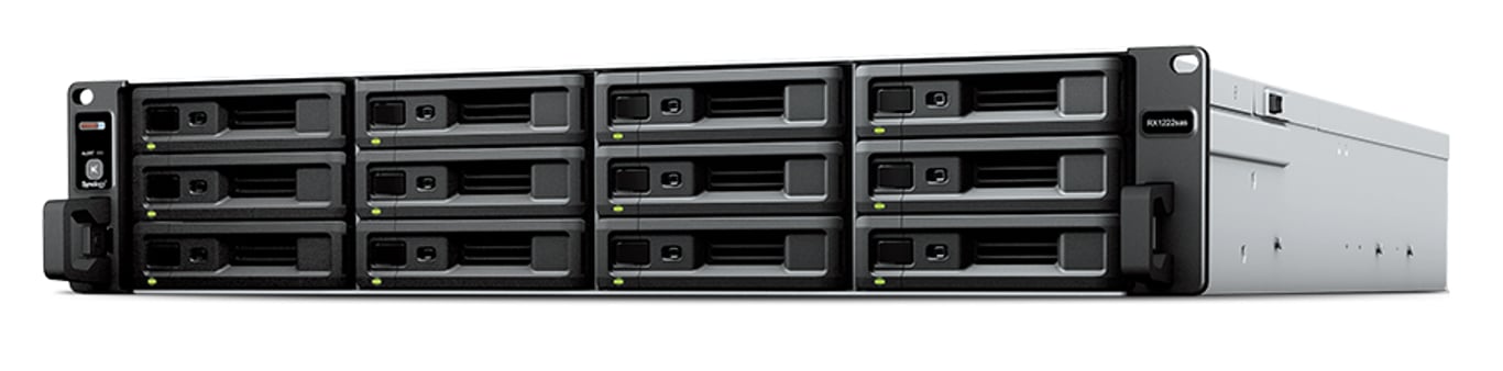 Synology RX1222sas Obudowa HDD/SSD Czarny 2.5/3.5
