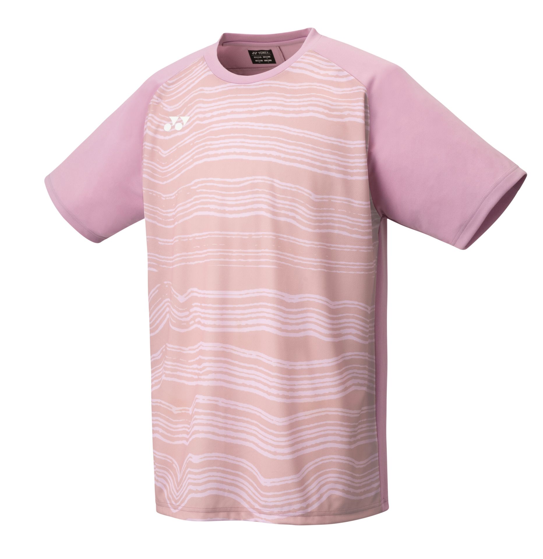Koszulka męska Yonex Men's Crew Neck Shirt YM0050 Smoke Pink S