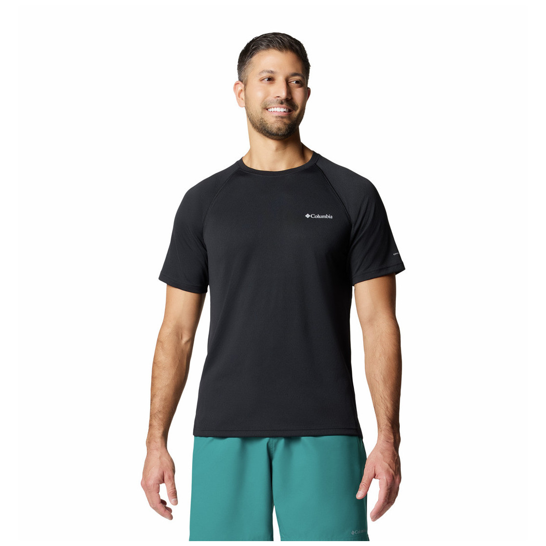 Koszulka męska Columbia Alpine Chill™ Pro Short Sleeve Crew Rozmiar: L / Kolor: czarny