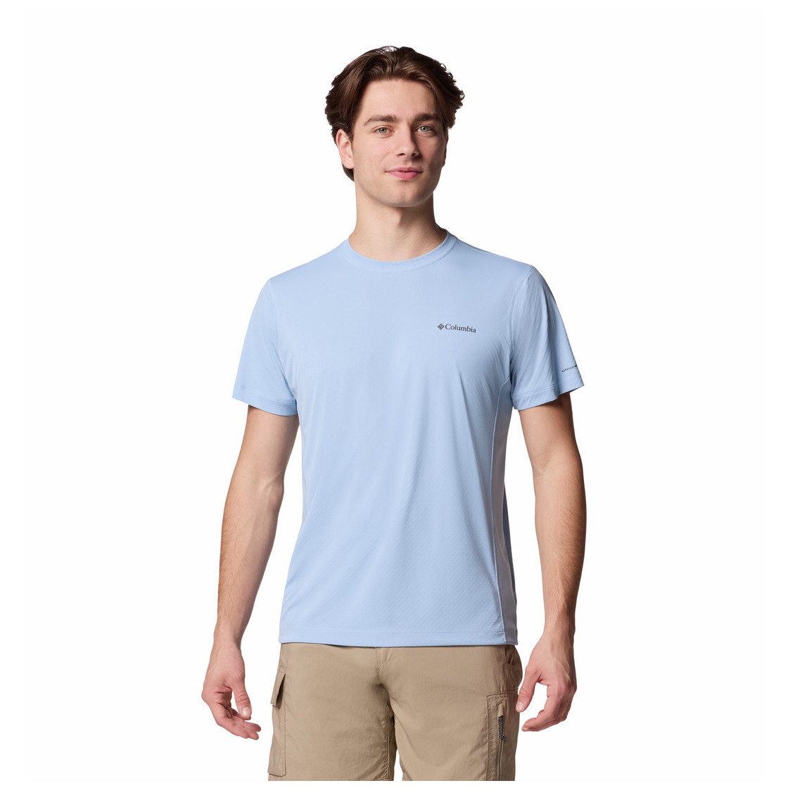Męska koszulka Columbia Zero Rules™ Light Short sleeve Crew Rozmiar: XXL / Kolor: jasnoniebieski