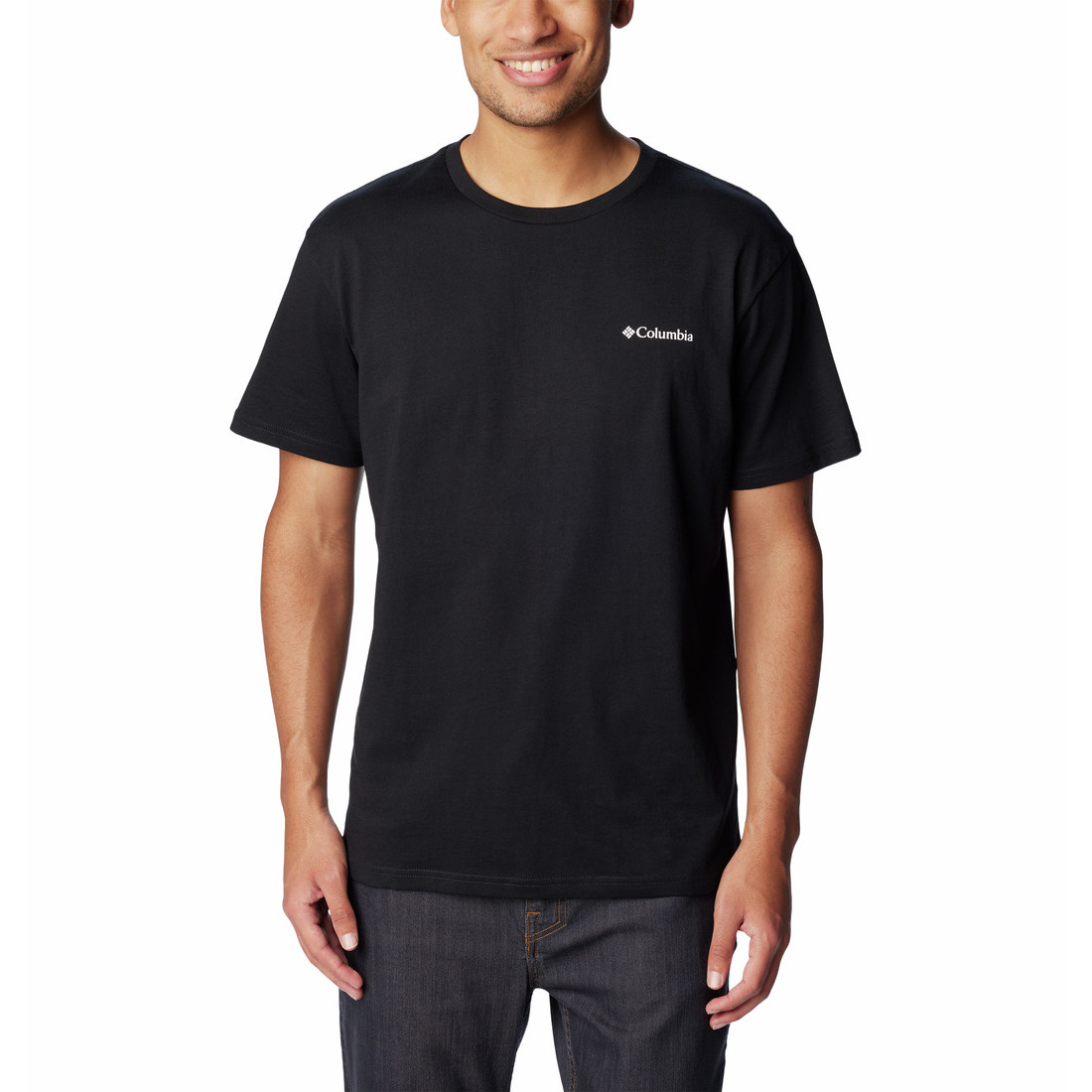 Koszulka męska Columbia CSC Basic Logo Tee Rozmiar: L / Kolor: czarny/szary