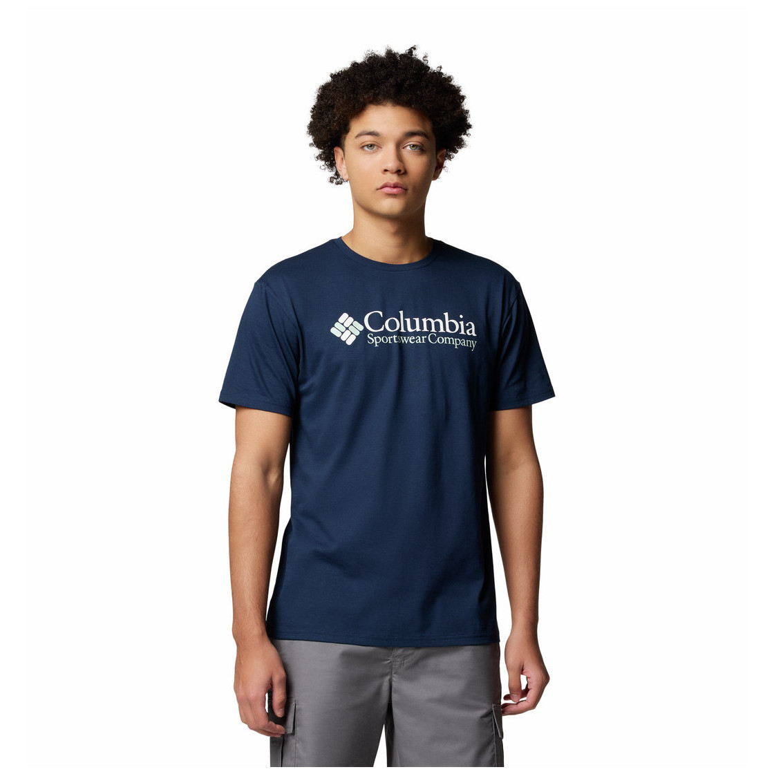 Koszulka męska Columbia CSC Basic Logo Tee Rozmiar: XL / Kolor: niebieski/zielony