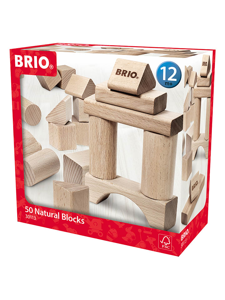 Brio Drewniane klocki - 12 m+