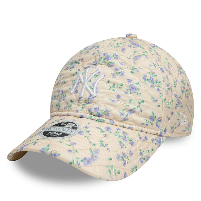 Czapka z daszkiem New Era New York Yankees Floral Quilt 9Twenty 60595367 Beżowy