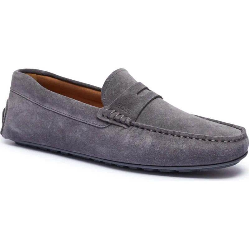 BOSS BLACK Skórzane mokasyny Noel
