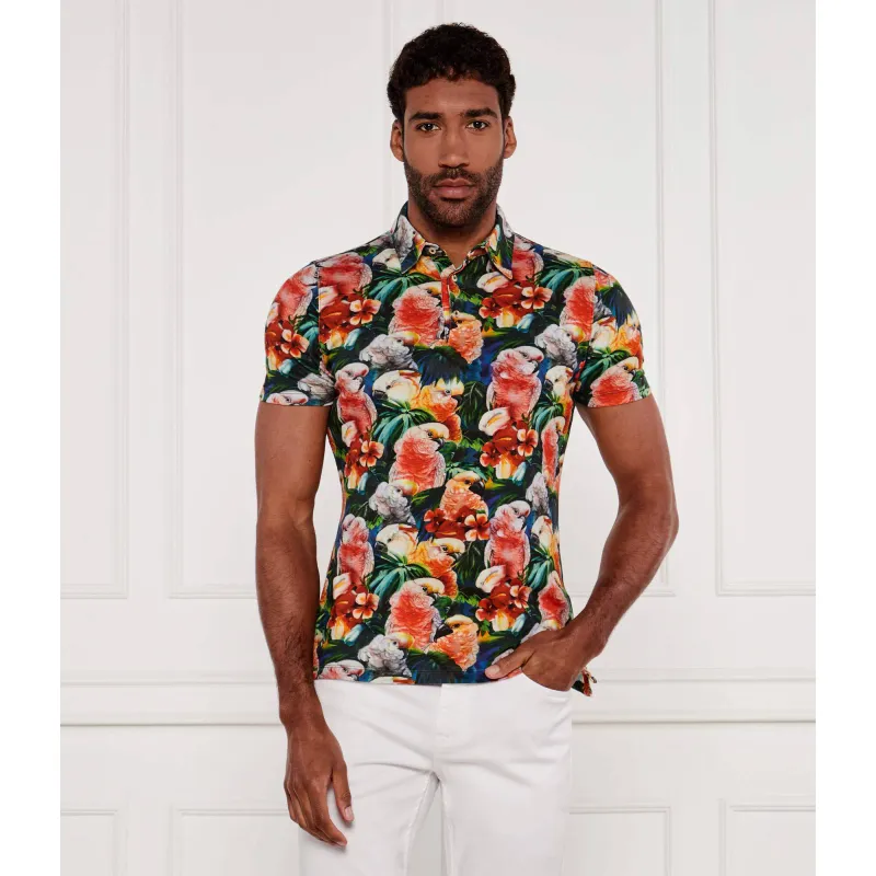 Stenströms Polo | Slim Fit | stretch pique