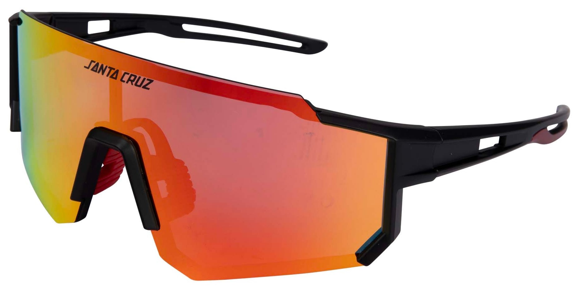 okulary przeciwsłoneczne SANTA CRUZ Strip Racer Sunglasses Black/Orange Red